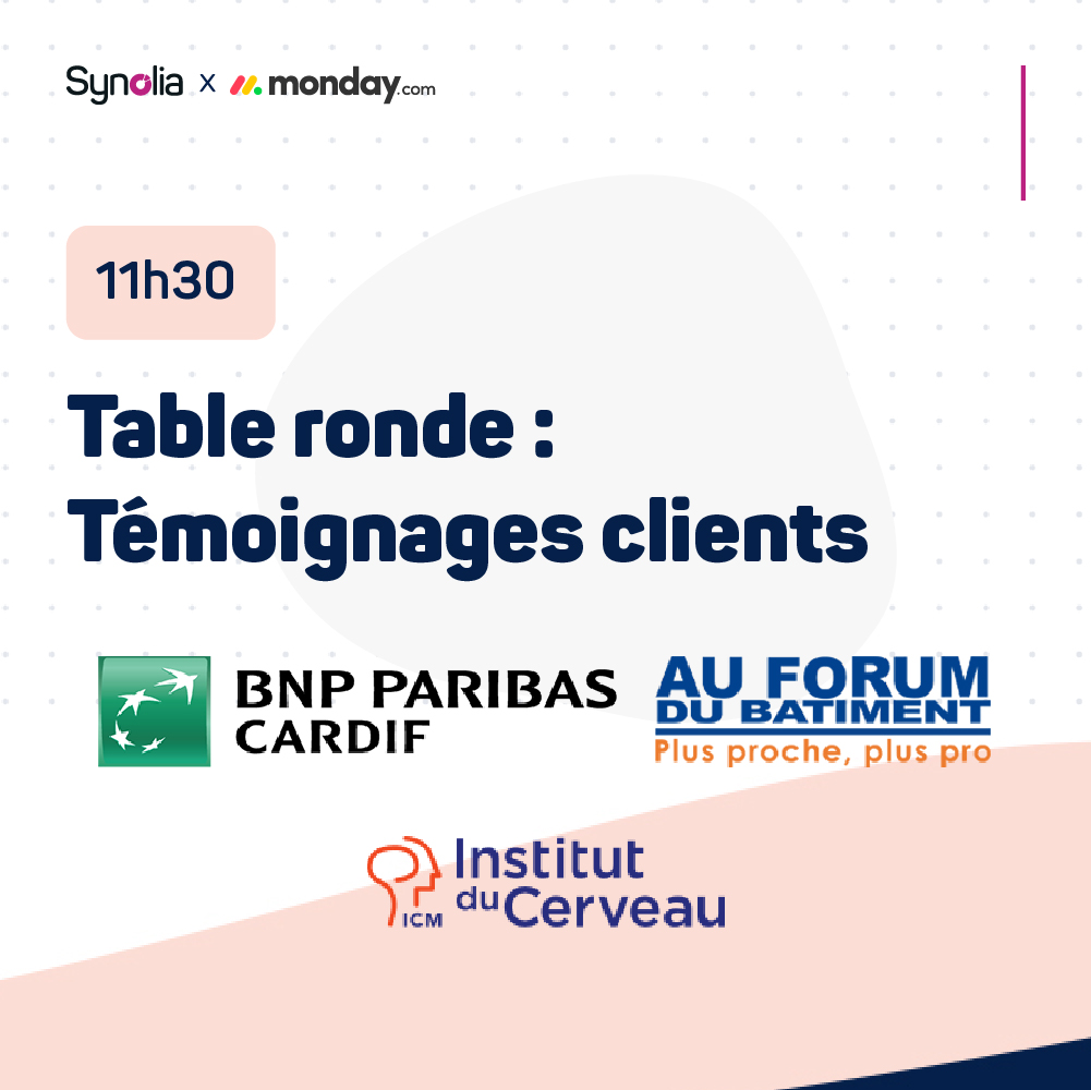 Découvrez le #programme de monday.com users conference, la seule #conférence officielle pour les utilisateurs de <a href="/mondaydotcom/">monday.com</a> en #France 🎉
Réservez votre place pour cet événement à #Paris le mardi 29 mars au <a href="/CycloneLeStudio/">Cyclone le studio</a> : okt.to/aDspc2
#collaborate