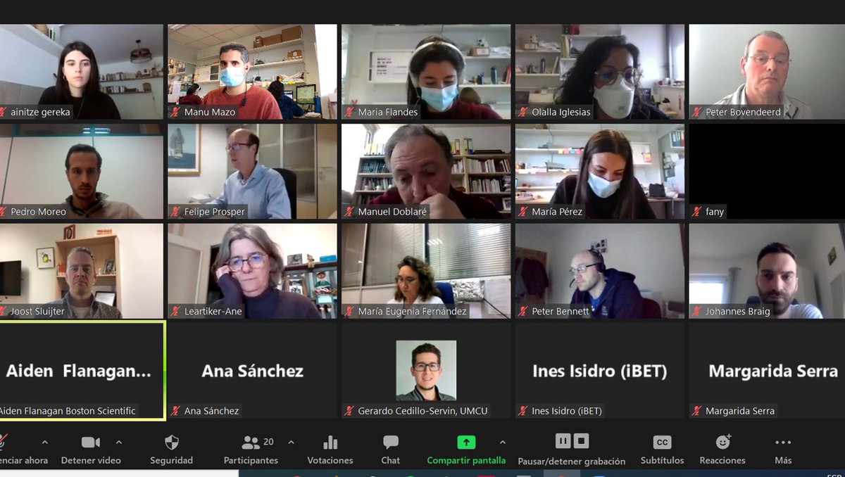 brav3_eu's tweet photo. An intense week of hard work shared among the partners! Each WP has told their progress in the development of #BioVAD.
Internal follow-up meetings coordinated by @ClinicaNavarra & @CIMA_unav
#IMM22
Check out some 3 advances๐#thread https://t.co/nMYcwSjrKt