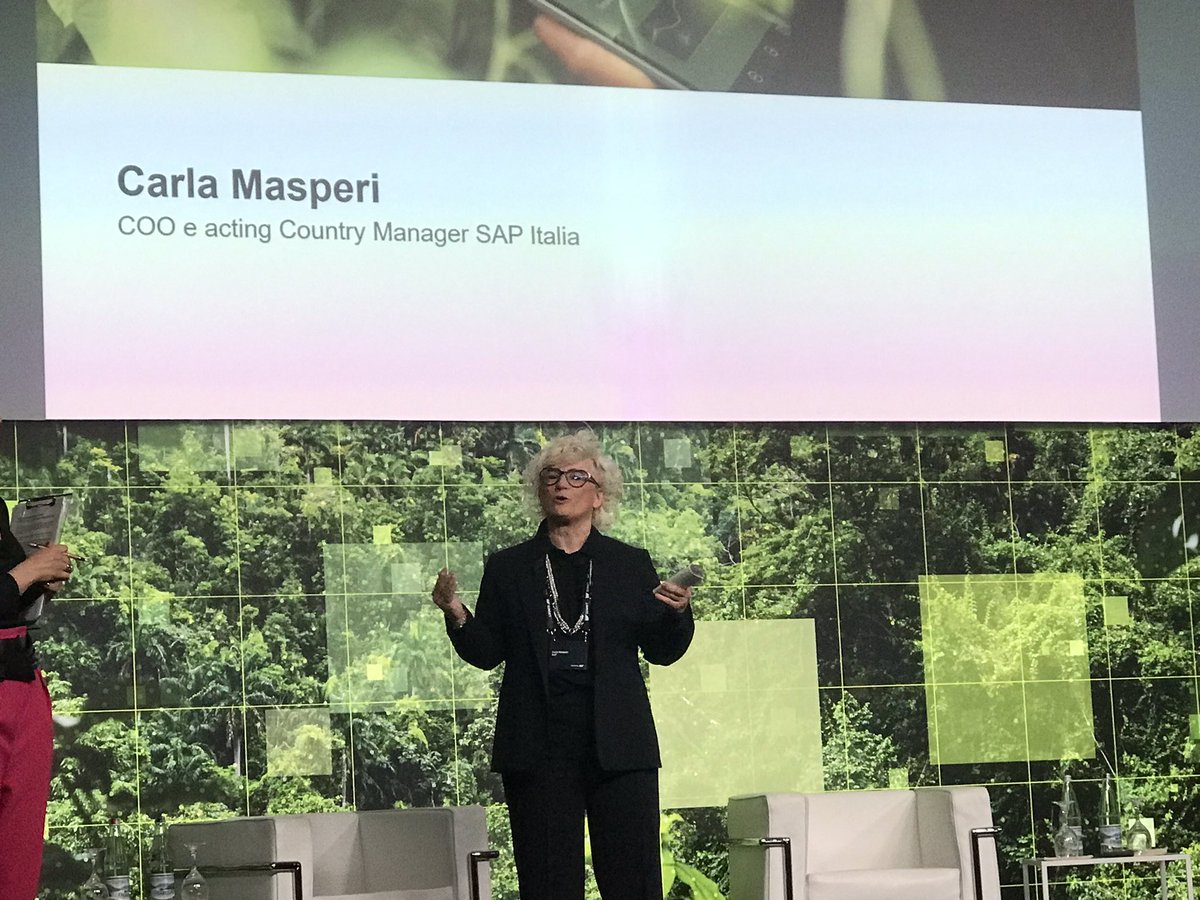 impresacity's tweet photo. A Cernobbio va in scena in presenza #SAPExecutiveSummit incentrato sul tema della #sostenibilità e della #transazioneecologica. Apre la plenaria @CarlaMasperi: ‘Occorre portare la sostenibilità nei processi di business, mettendo in luce i benefici dell’#innovazionetecnologica https://t.co/kEIWm23VoT