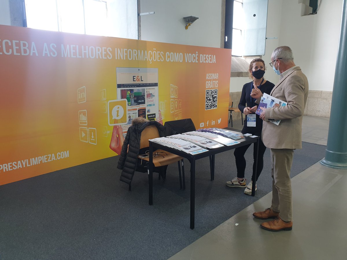 revista_EyL's tweet photo. E&L asiste a la segunda edición de CleanTek Show Oporto, la feria del sector de la limpieza profesional dirigida al mercado portugués e ibérico
#cleantek https://t.co/TQCofSYiy6