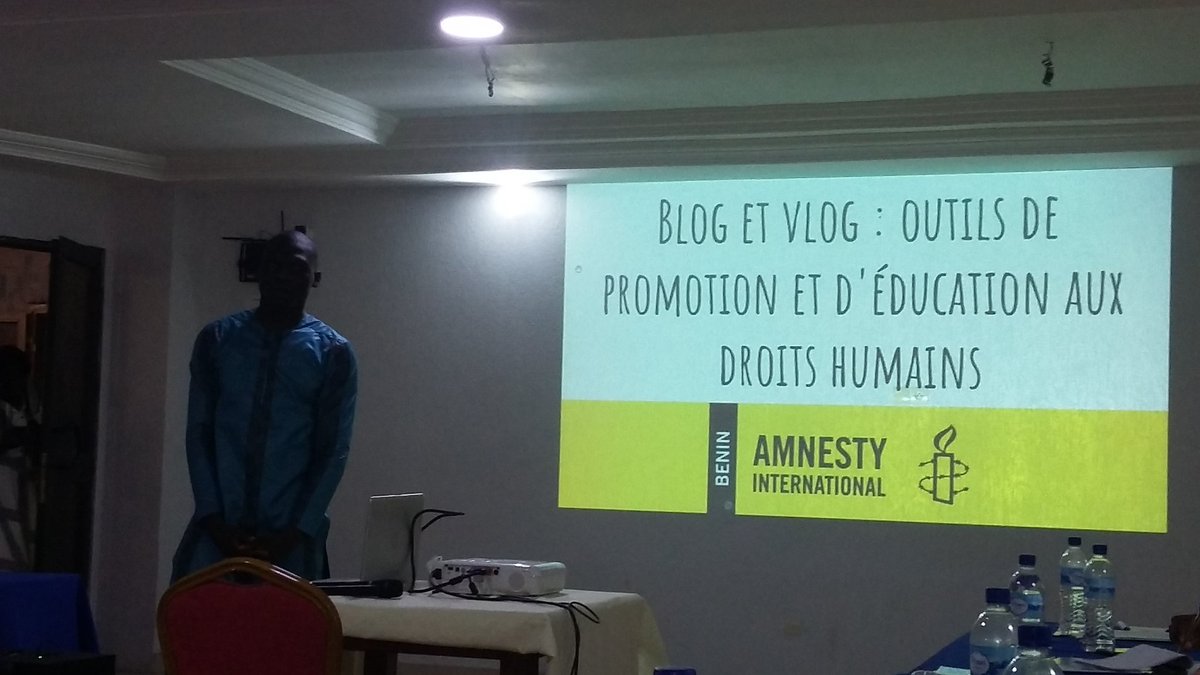 christinSmith98's tweet photo. PROJET DE RENFORCEMENT DE L'EDUCATION AUX DROITS HUMAINS

Nous sommes avec @avecfoumi de  l'@ab_benin sur le thème Blog ou vlog : outils de promotion et d'éducation aux droits humains.

@amnestybenin https://t.co/UqV60t31T0