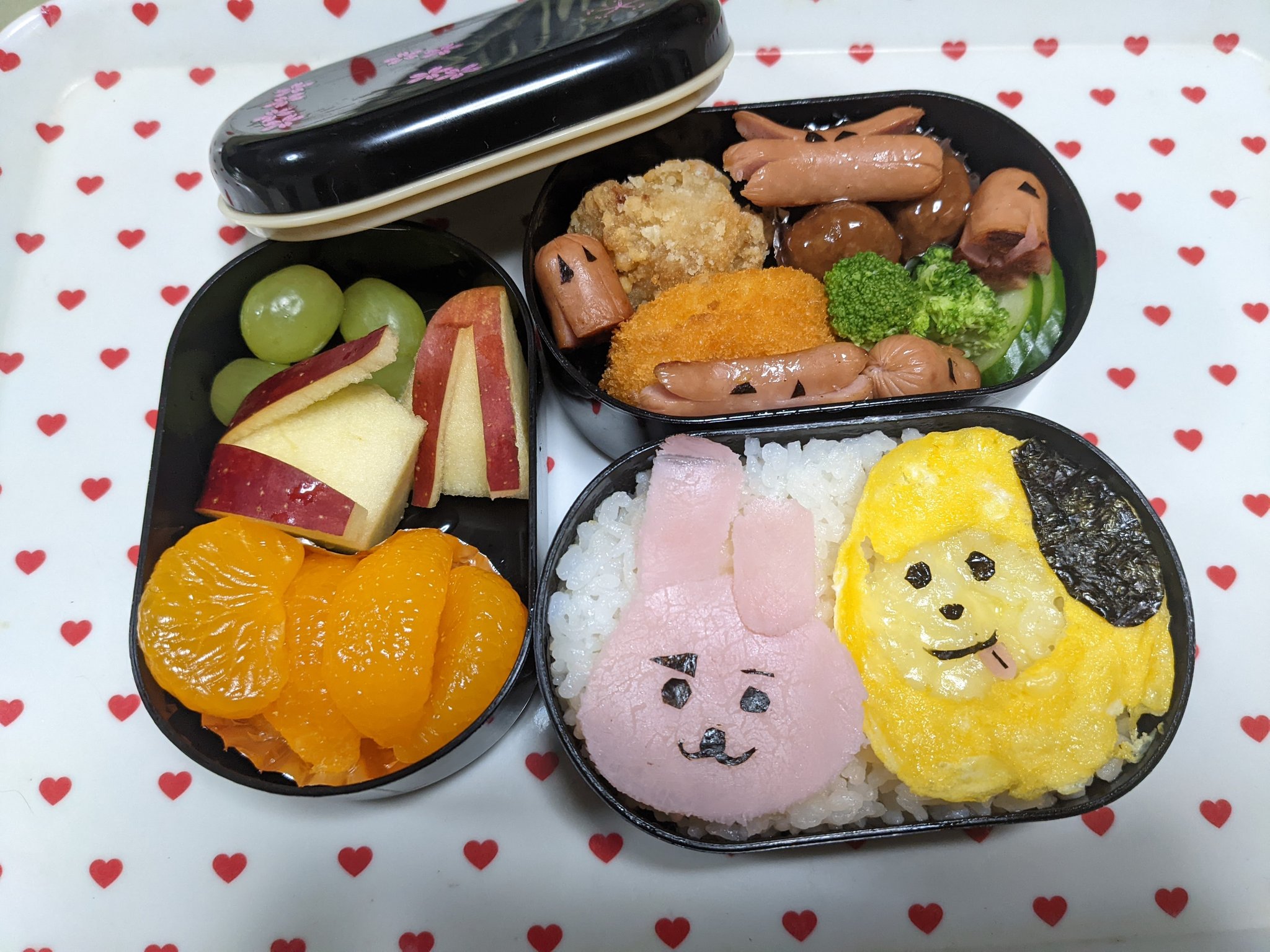 Btsキャラ弁 Twitter Search Twitter