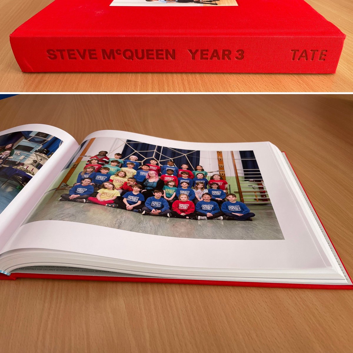 IvydaleHT's tweet photo. Returned to work today to discover this on my desk. Delighted one of our classes is featured @tate_modern #Year3Project @Artangel. What a fascinating book! https://t.co/iOh6FZFFNO