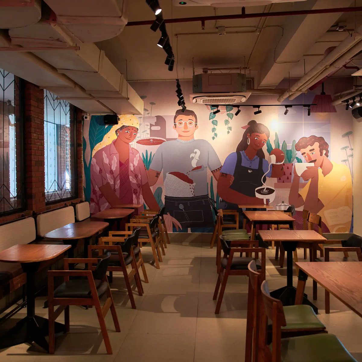thirdwaveindia's tweet photo. Gurgaon,
Third Wave Coffee's speciality coffee, fantastic food and happy community is now brewing at 32nd Milestone.
Drop in and enjoy a delicious cuppa at our newest cafe ☕
#newcafealert
#cafesofgurgaon #cafesofdelhi #cafesofindia #thirdwavecoffee #thirdwavecoffeeindia https://t.co/PJZ7rgum9f