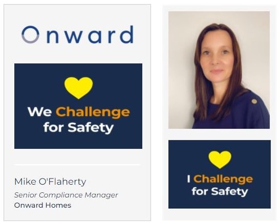 Our colleagues have been joining the sector in committing to #challengeforsafety as part of #safetyandcomplianceweek.

Onward is a supporter of this annual <a href="/ASCP_UK/">ASCP</a> event that shines a spotlight on safety and compliance at all levels within social housing.

#saferhomes