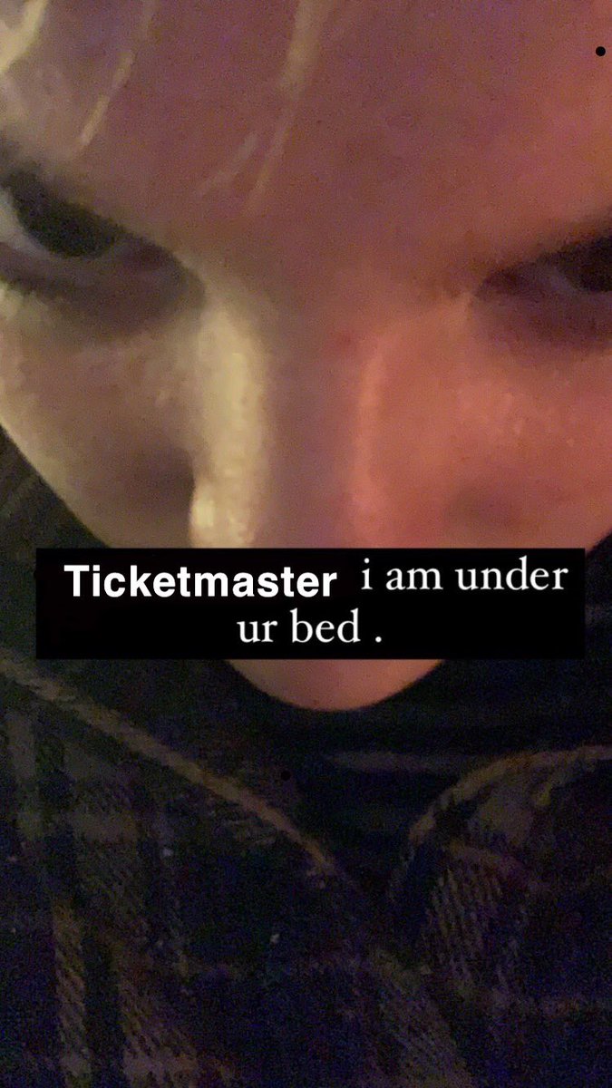 gronkk_'s tweet photo. @WlLLOWSMAGIC whoever got pheobe tickets i hope ur happy https://t.co/pOrhRIbas1