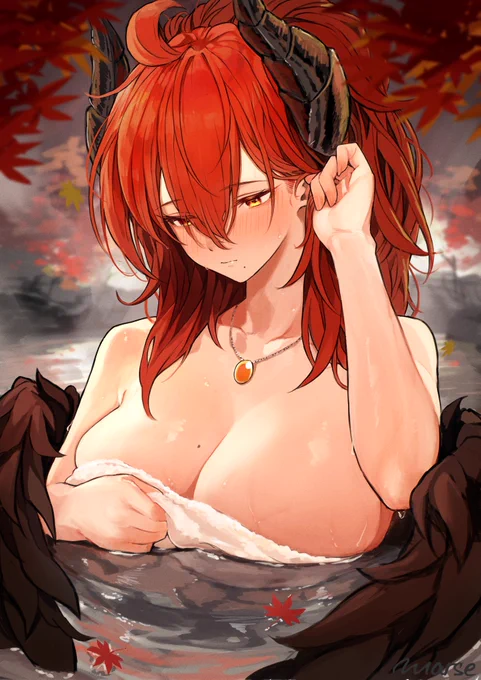 赤髪のでっかい子描いてます。
#絵柄が好みっていう人にフォローされたい 