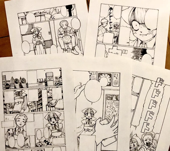 見ていただきありがとうございました😊
今回の原画です 