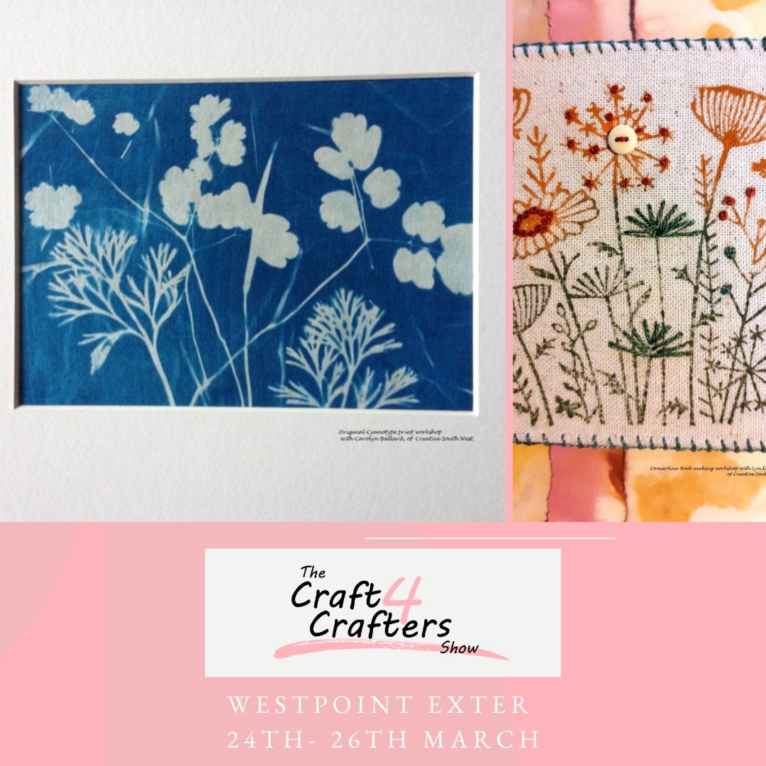Craft4Crafters's tweet image. Enjoy felting, stitching, printing &amp;amp; creativity with Creative SouthWest Textiles! ❤️🪡

Check out their stand which offers some exciting demos &amp;amp; workshops when you come to our @WestpointExeter show.

craft4crafters.co.uk/devon-craft-sh…
#Craft4Crafters #Printing #Stitching #Felting #CraftShow