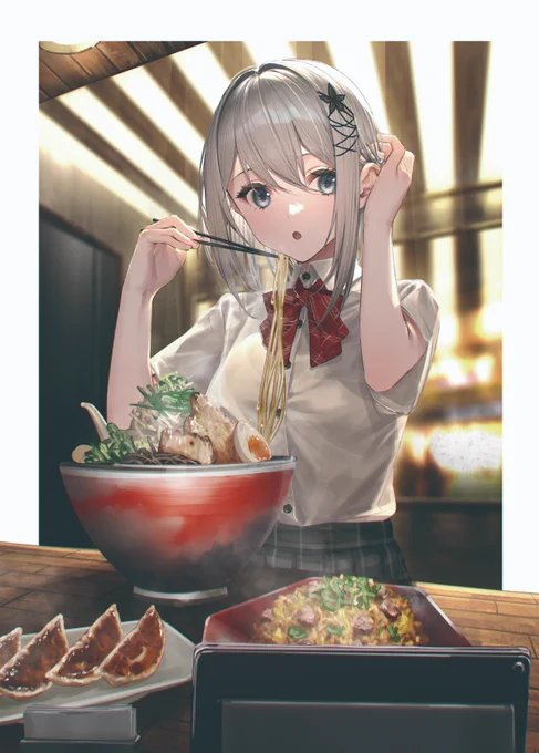 聖女さんと🍜 