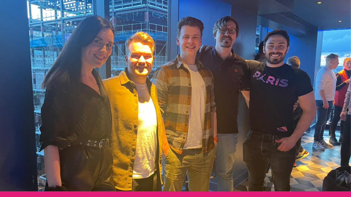 loudmouth_media's tweet photo. Last night #teamloudmouth enjoyed all Glasgow has to offer for our quarterly social. From bowling at Vega (yes, there is a disco elevator!) to dining at The Spanish Butcher, it was an unforgettable night & great team bonding.
Who won at bowling, you ask? We'll never tell... https://t.co/3tkatp4g9d