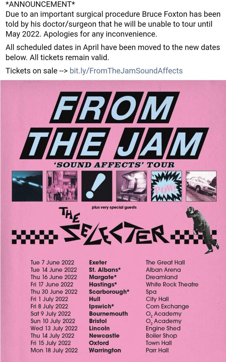 Announcement by From The Jam....