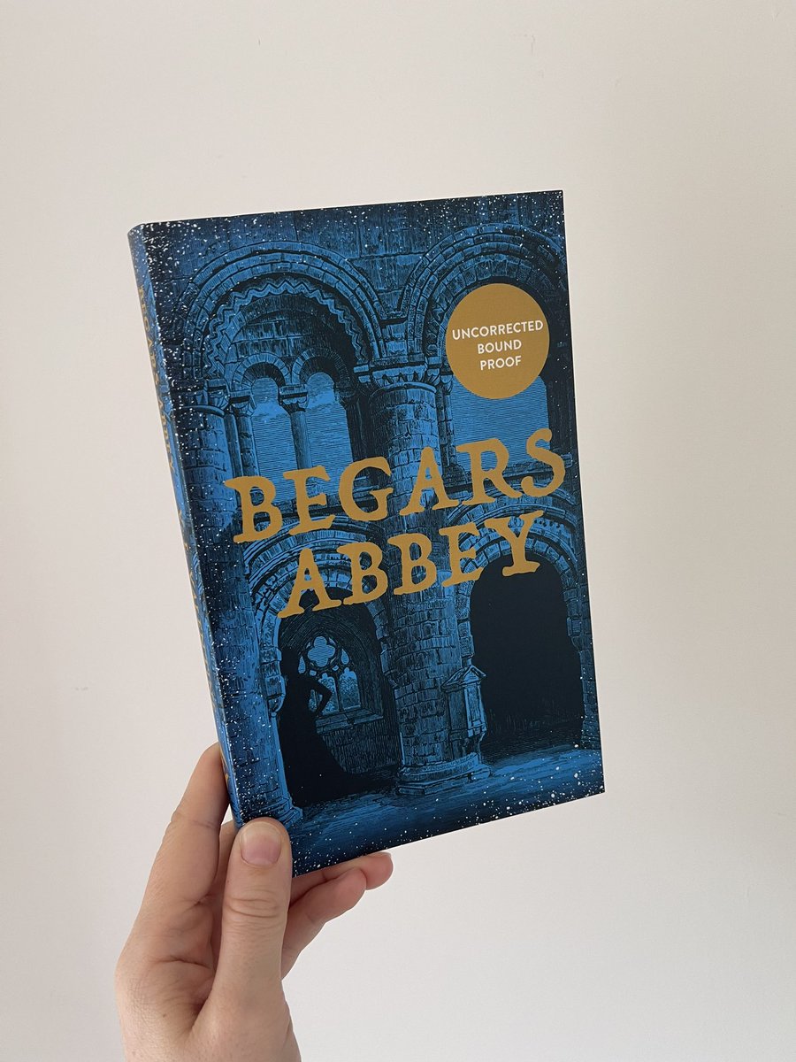 Many thanks to @ViperBooks for this beautiful (and no doubt creeeepy!) copy of #BegarsAbbey - it sounds so good! 

Out next month 💙