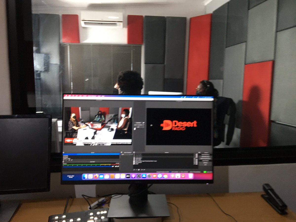 efanoefano's tweet photo. Tune into Desert Radio on 95.3 FM with @_pandulana to catch Rauna and Julia talking about last night’s Shebeen Queens exhibition opening. #efanoefano #shebeenqueens #namibianstories https://t.co/21WdwaARs2