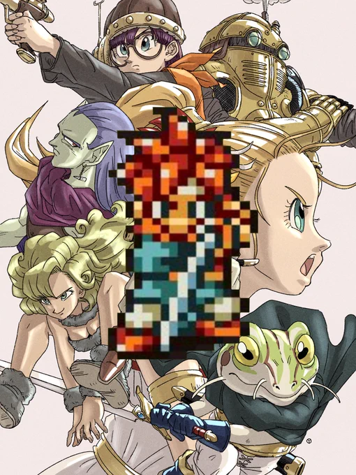 クロノトリガーはドット絵もサイコーなので、クロノトリガー展とか開催してくれないかなぁ。
図録欲しいなぁ。ポスターも欲しいなぁ。ヌゥのぬいぐるみもスペッキオのぬいぐるみも買います。クリアファイル全種類買います☺️ 