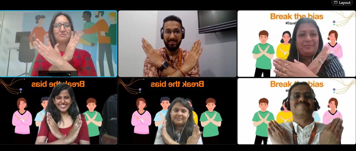 pranxraj's tweet photo. #IndiaMSC celebrates #WomensDay2022 excellent talk show with our #womenleaders and guest speaker #VeniThapar Several inspiring stories. It’s all about #confidence #mindset #empowerment #BreakTheBias #WeAreONE @RenuShr @ricsept @SanchitaTech @neoman25 @mechtildwe @AlietteML https://t.co/xOGDOtfrXe