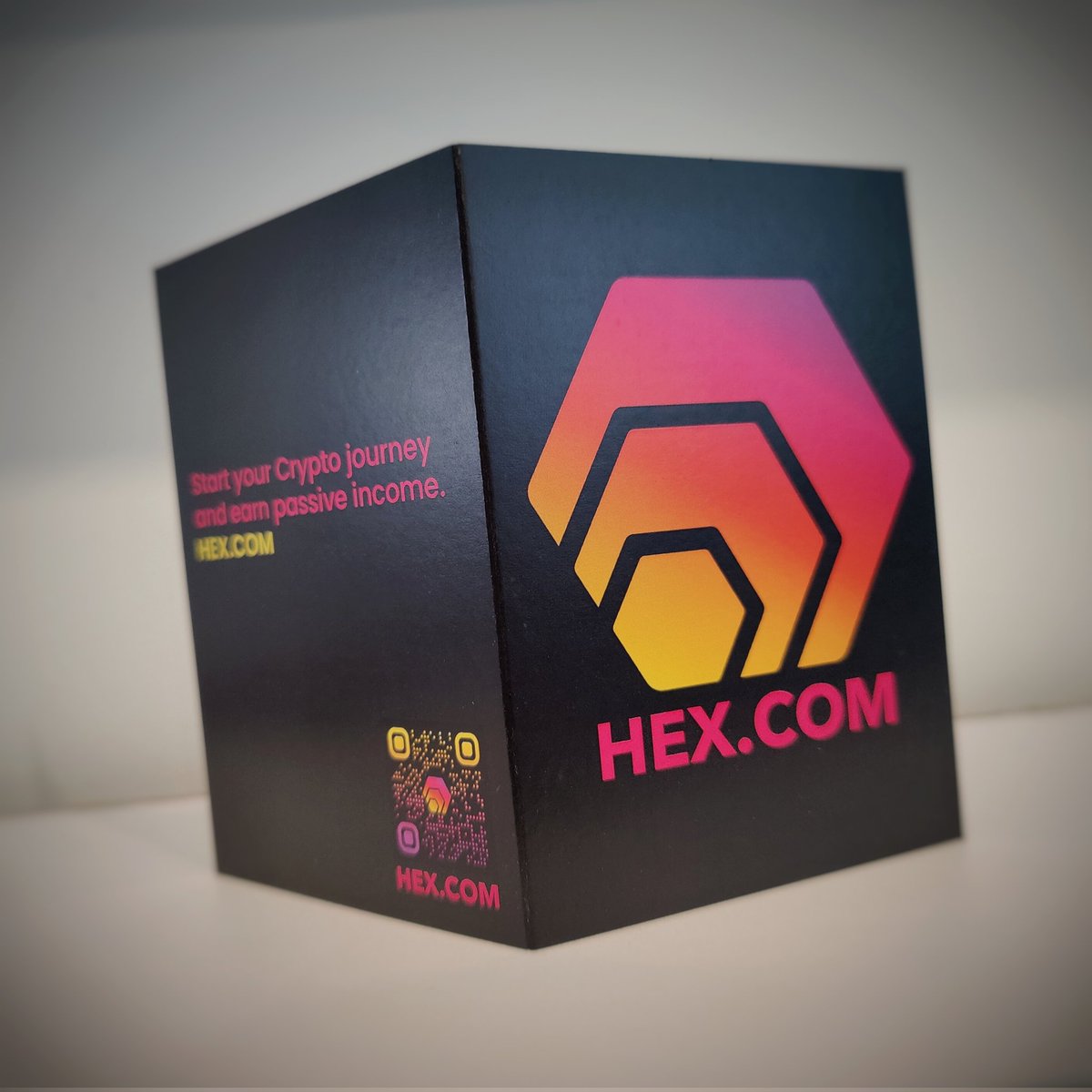 Designed and printed 800 of these bad boys! 🙏🏼🖤 #HEX