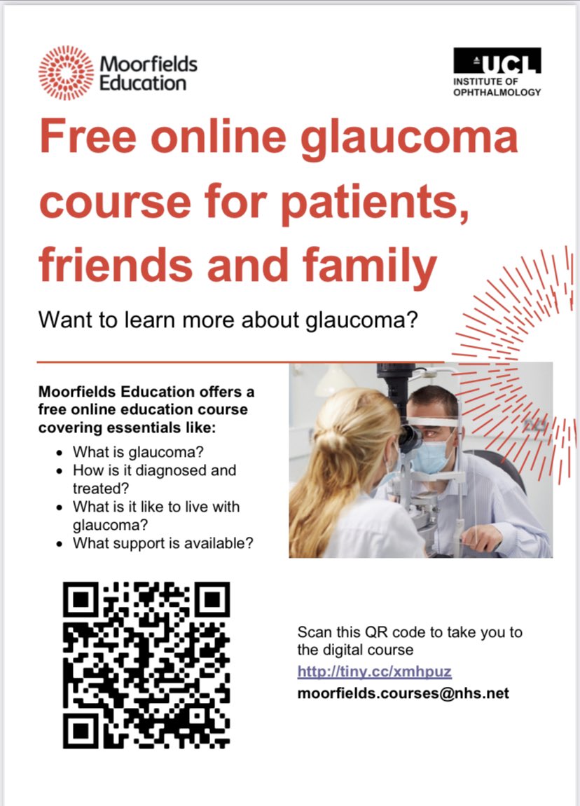 My <a href="/UCLMoorfieldsEd/">UCL & Moorfields Education</a> <a href="/Moorfields/">Moorfields Eye Hospital NHS Foundation Trust</a> team are delighted to have developed this comprehensive online resource for people with #glaucoma , their family and friends to learn more about glaucoma. #WGW2022 #glaucomaweek