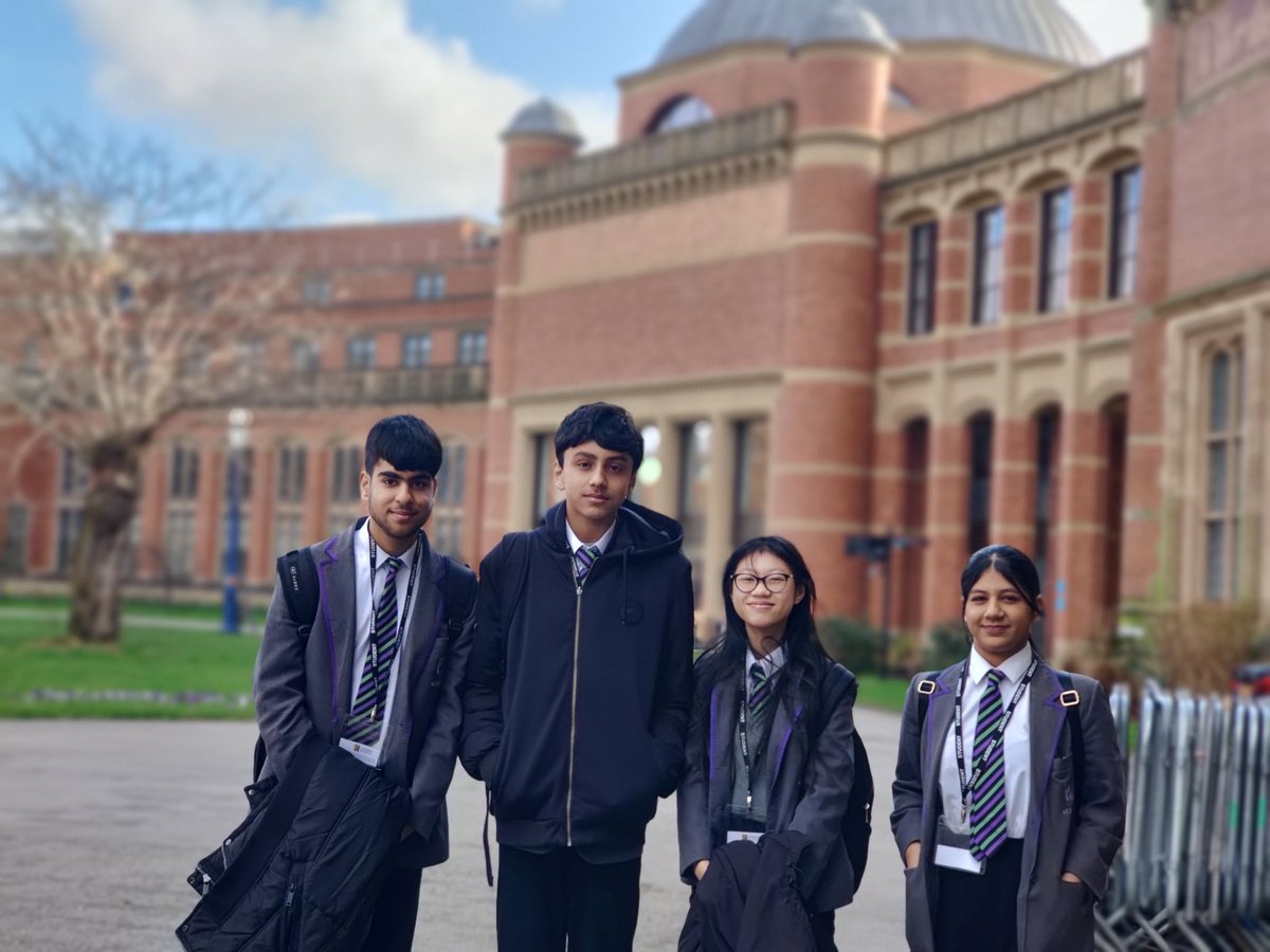 HarborneAcademy's tweet photo. Our students were lucky enough to take part in The Maths Big Quiz @unibirmingham. Well done to all of our students for taking part!
Thank you to the staff who took the time to take our students on such an inspiring tour of a fantastic University!
#inspired #thinkingofthefuture https://t.co/uVrge5k3Ln