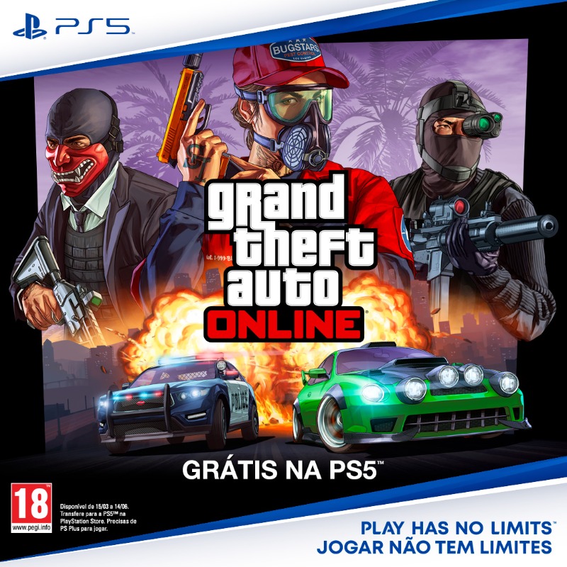 Preciso assinar o PS Plus para jogar GTA Online?