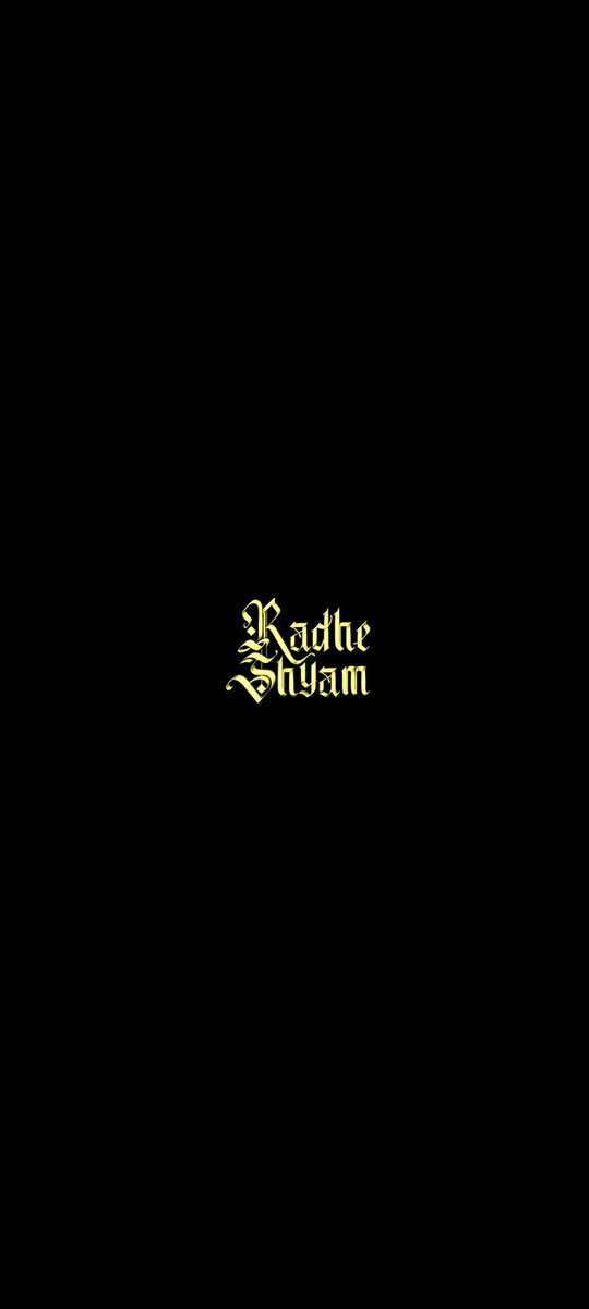 Lmoa4523's tweet photo. Show Time : #RadheShyam https://t.co/4yvbOzmrIL