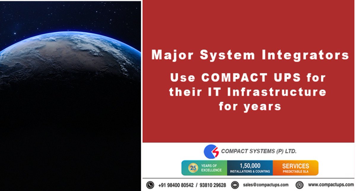 compactsystems1's tweet image. Visit - compactups.com #powersystems #inverter #upssystems #ups #powerups #upsbattery #nomorepowercuts #powersupply #backuppower #EnergyEfficiency