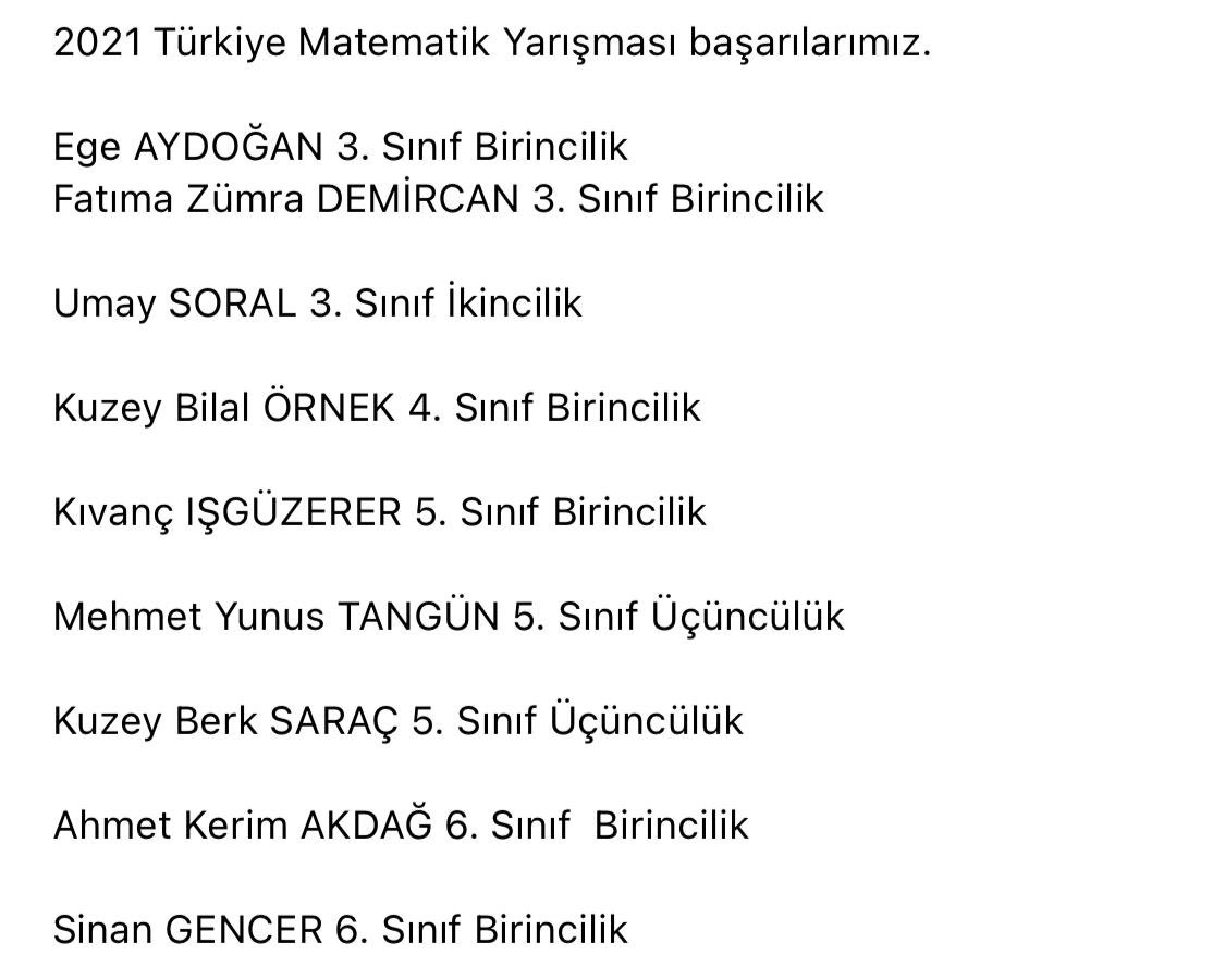 🏆Türkiye Zeka Vakfı tarafından düzenlenen Zeka Oyunları Şampiyonası’nda ve Türkiye Matematik Yarışması’nda derece alan <a href="/istanbulbilsem1/">İstanbul Fuat Sezgin BİLSEM</a> öğrencilerini ve katkı sağlayan öğretmenlerini tebrik ediyoruz. 

<a href="/tcmeb/">Millî Eğitim Bakanlığı</a> <a href="/istanbulilmem/">İstanbul İl Millî Eğitim Müdürlüğü</a> <a href="/memleventyazici/">Levent Yazıcı</a> <a href="/TC_Atasehir/">T.C. Ataşehir Kaymakamlığı</a> <a href="/IHErtas/">İsmail Hakkı ERTAŞ</a> @ismail_gunday
