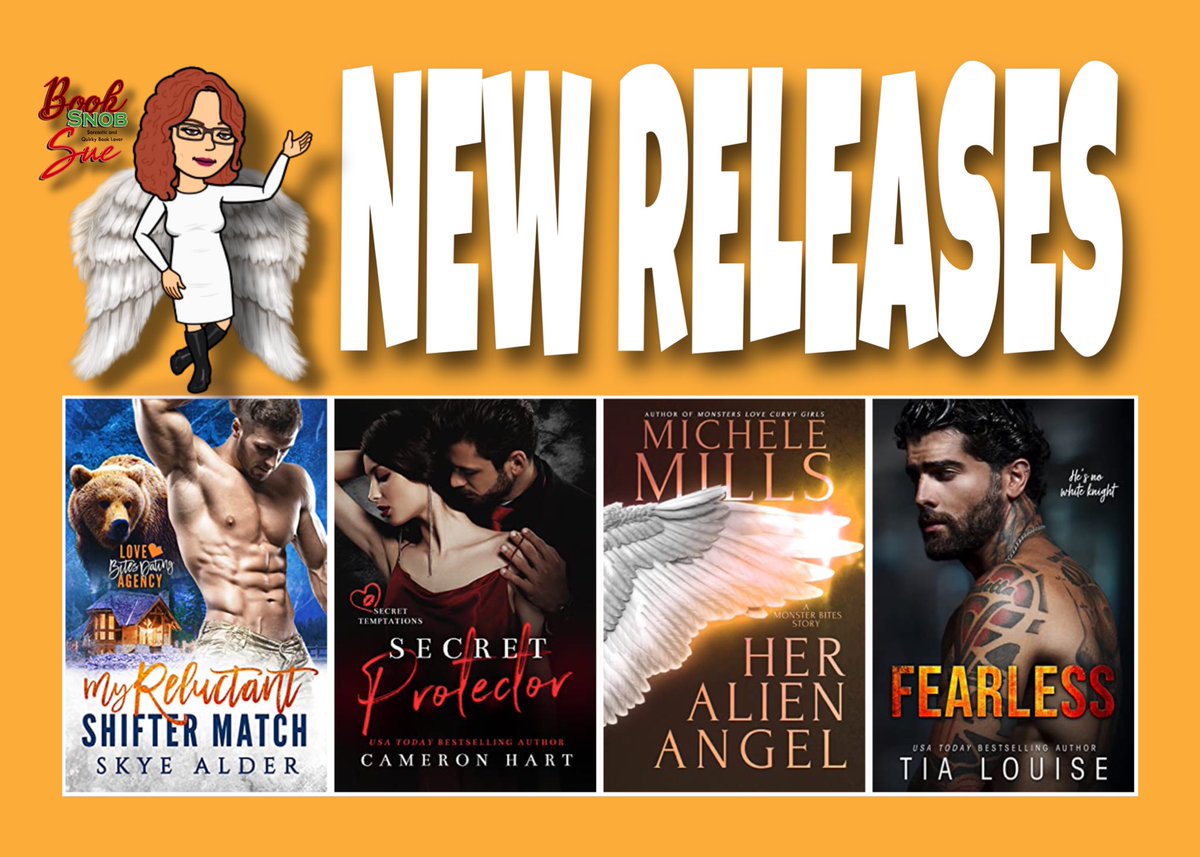 booksnobsue's tweet photo. 📚 NEW RELEASES 📚
@SkyeAlderAuthor
#CameronHart
@mills_michele
@AuthorTLouise
LINKS
https://t.co/czXdqEJskA https://t.co/oOOIw2lbhC