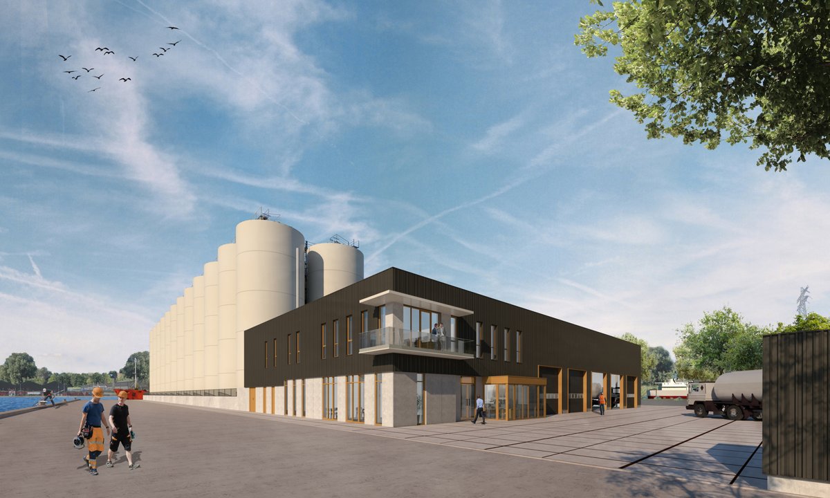 vrparchitecten's tweet photo. Recent is er gestart met het heiwerk van een behoorlijke omvang: In de komende periode zullen in totaal 803 palen van 25 meter lang in de grond worden geheid. https://t.co/idXczGnO8L #Merwetank #Dordrecht #ontwerp #VRParchitecten https://t.co/gG0dG50fXF