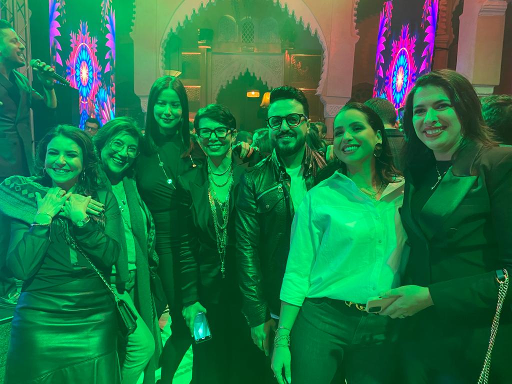 HayatSaoudi's tweet photo. @2MInteractive and @Regie3Morocco unveils the 2022 Ramadan program in a festive setting. I was honored to discover this show hosted by the director of 2m #salimcheikh followed by a performance of #hatimammor around a cocktail of flavors, in a sumptuous place #dardada #2m #ramadan https://t.co/o4Wmv7amw3