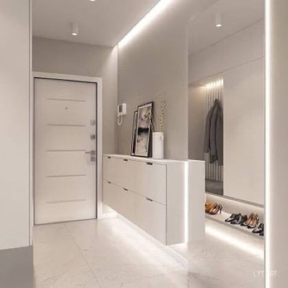 🔸 أبواب داخلية باللون الابيض ، 
⁧ #تصميم_داخلي⁩