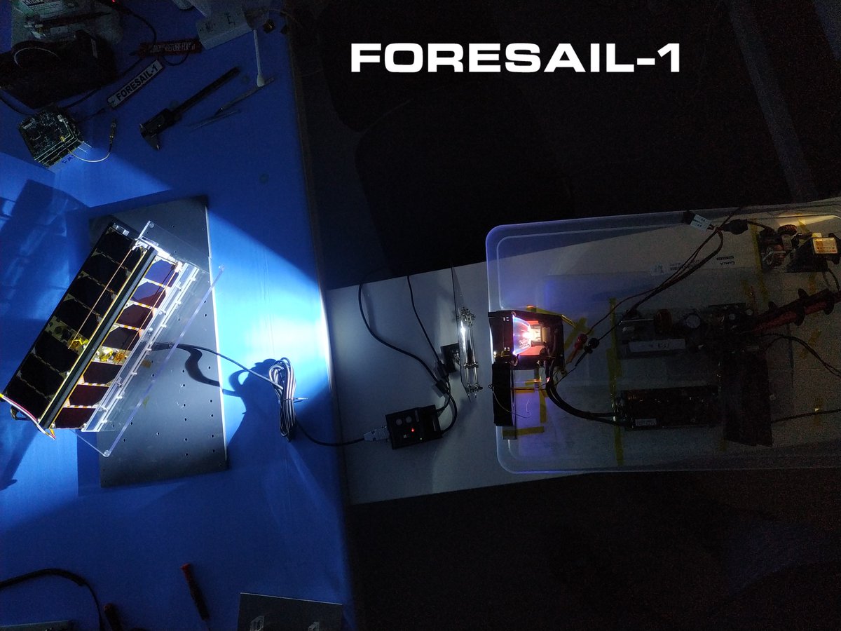 AaltoSatellites's tweet photo. Successful sun sensor test for #Foresail-1 #satellite🥳 #cubesat #sunsensor #AaltoSatellites https://t.co/dUF8GyQ05U