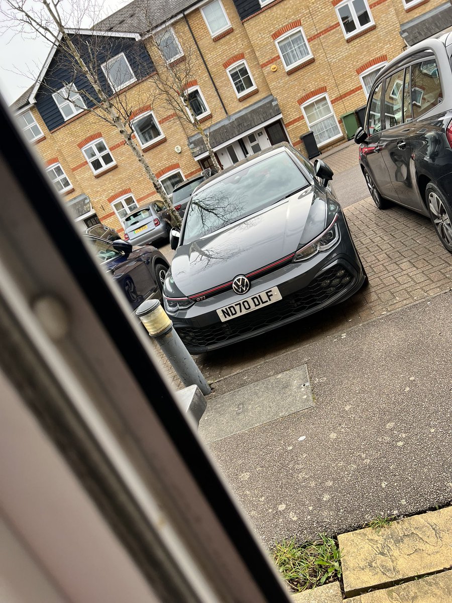 RealJKay's tweet photo. Peakaboo. #Golf8 #GTI. #PovertySpec. https://t.co/O2PM64xL90