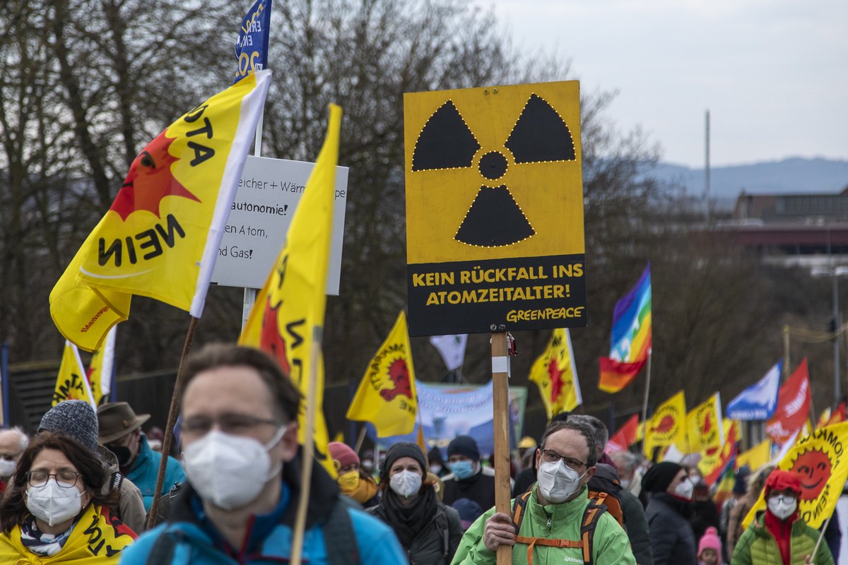#Atom und #Gas raus aus der #EU-Taxonomie!
#Erneuerbare ausbauen statt #Laufzeitverlängerung für #Kohle und #Atomkraftwerke!