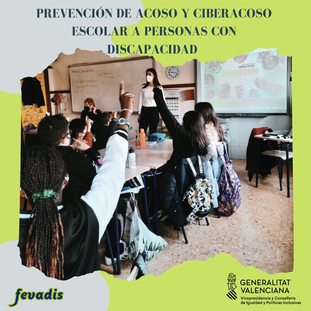 Prevención de #acosoescolar y #ciberacoso en colegios de #Valencia