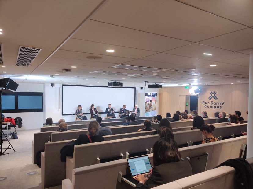 Vous étiez plus d’une CENTAINE Mercredi à notre soirée "EN ROUTE VERS LA FRANCE DE LA SANTÉ 2030"!

✅L'ACIP Santé remercie ses orateurs: Agnès Audier, Anne-Sophie de Faucigny - Bpifrance, et Antoine Tesniere - PariSanté Campus!

📽️  Replay sur le lien : 
lnkd.in/eiMGxFhy