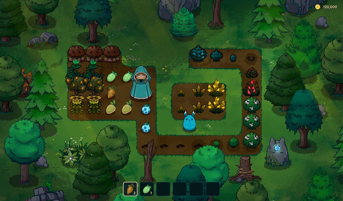 🌲🌾Farming in Chumbi Valley 🌾🌲

We have been busy developing the mechanics of in-game farming and food crops

A basic run-down of how farming will work:

1. FIND SEEDS
2. TILL GROUND
3. PLANT SEEDS
4. WATER CROPS
5. HARVEST

#play2earn #nft #cryptogame #nftgame #blockchaingame