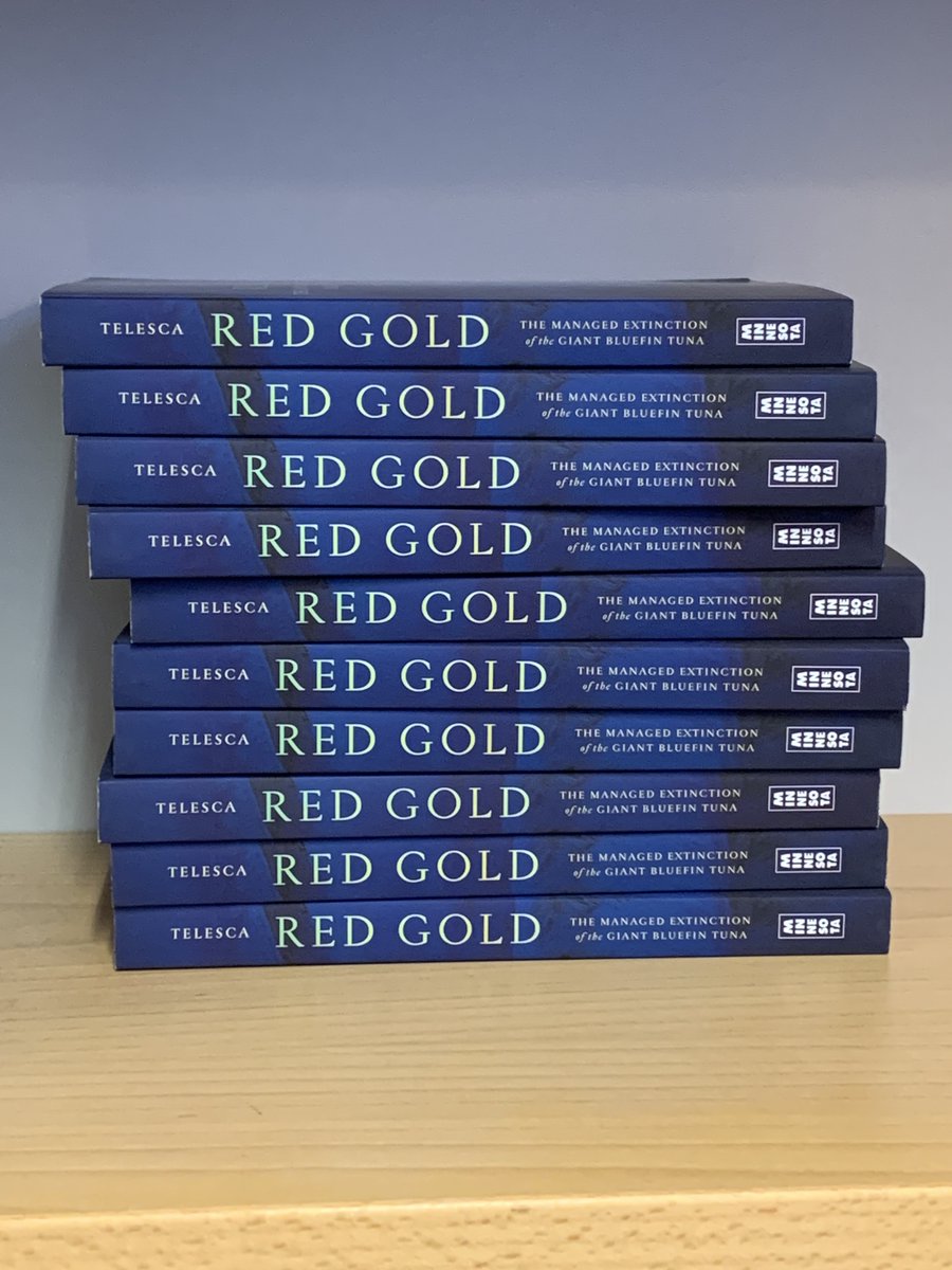 Jen Telesca (@jen_telesca) on Twitter photo "The golden delivery!," say my colleagues <a href="/EdvardHviding/">Edvard Hviding</a> <a href="/haakonlarsen_/">Håkon Larsen</a> <a href="/BergenAnthropo1/">BergenAnthropology</a> who generously ordered books for my Visiting Prof gig in Norway this spring. <a href="/UMinnPress/">U of MN Press</a> offers a 40% discount w/code MN88740 thru May 1. #OceanStates #bluefin #tuna🐟 "The golden delivery!," say my colleagues <a href="/EdvardHviding/">Edvard Hviding</a> <a href="/haakonlarsen_/">Håkon Larsen</a> <a href="/BergenAnthropo1/">BergenAnthropology</a> who generously ordered books for my Visiting Prof gig in Norway this spring. <a href="/UMinnPress/">U of MN Press</a> offers a 40% discount w/code MN88740 thru May 1. #OceanStates #bluefin #tuna🐟
