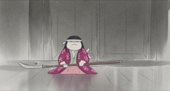 Today's fat character of the whatever is Menowarawa from The Tale of Princess Kaguya!