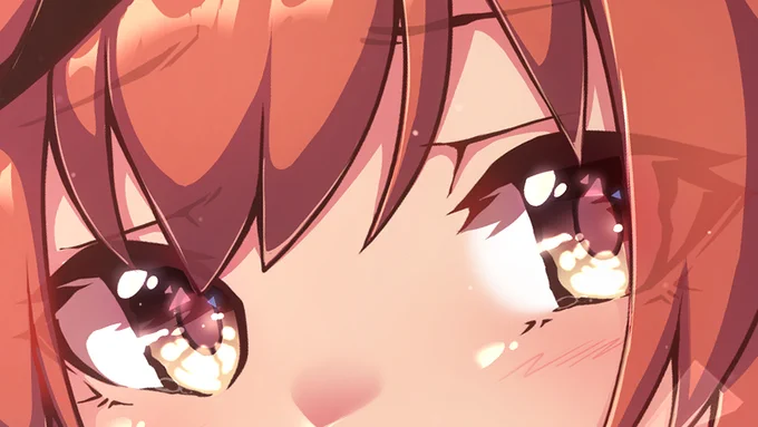 #目だけでフォロワーさんを惚れさせる 
惚れてええんやで 