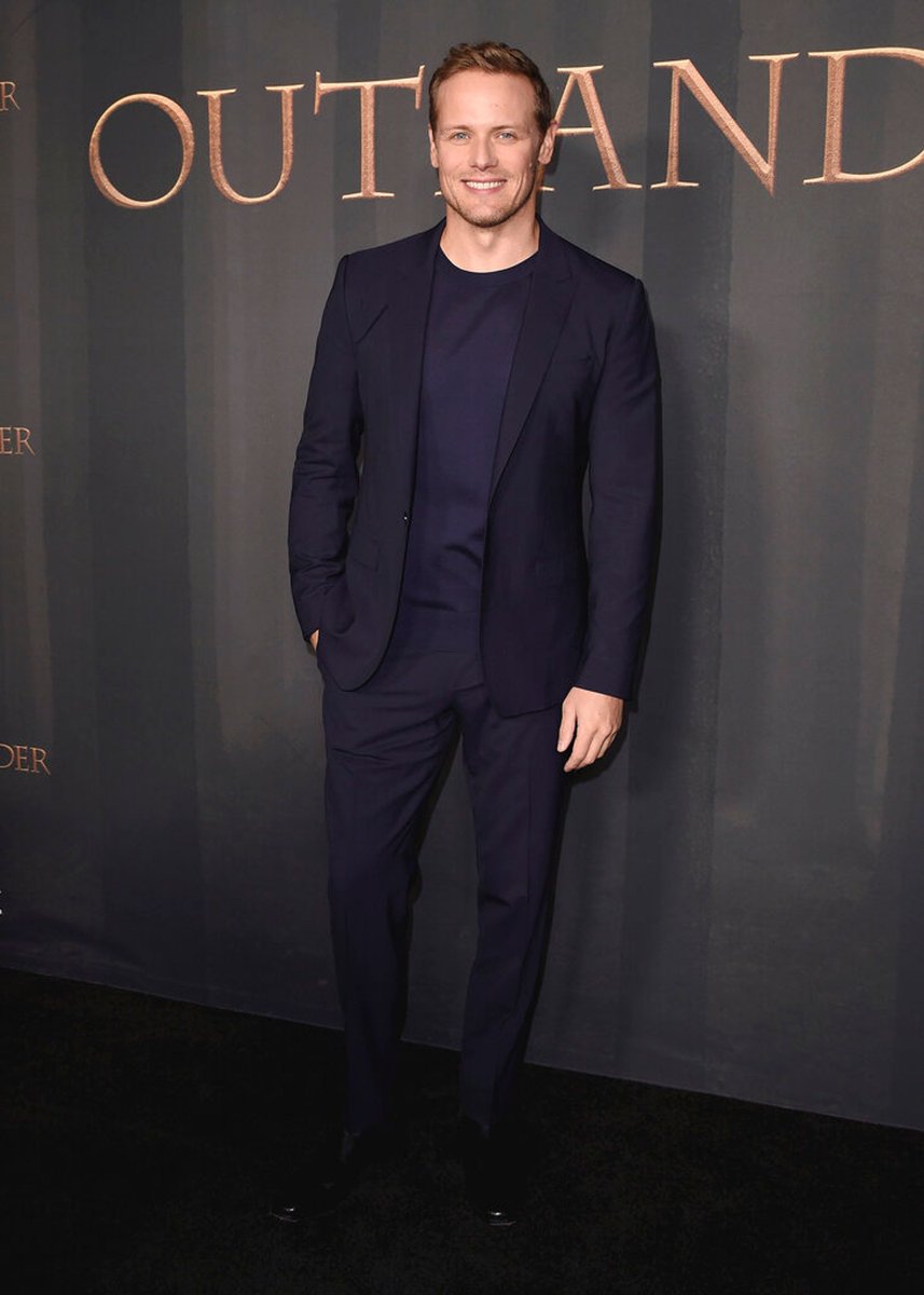 #News 📸 #SamHeughan at the  Season 6 Premiere of STARZ '#Outlander ' in LA.

🔗 samheughan-fr.com/photos/thumbna…
