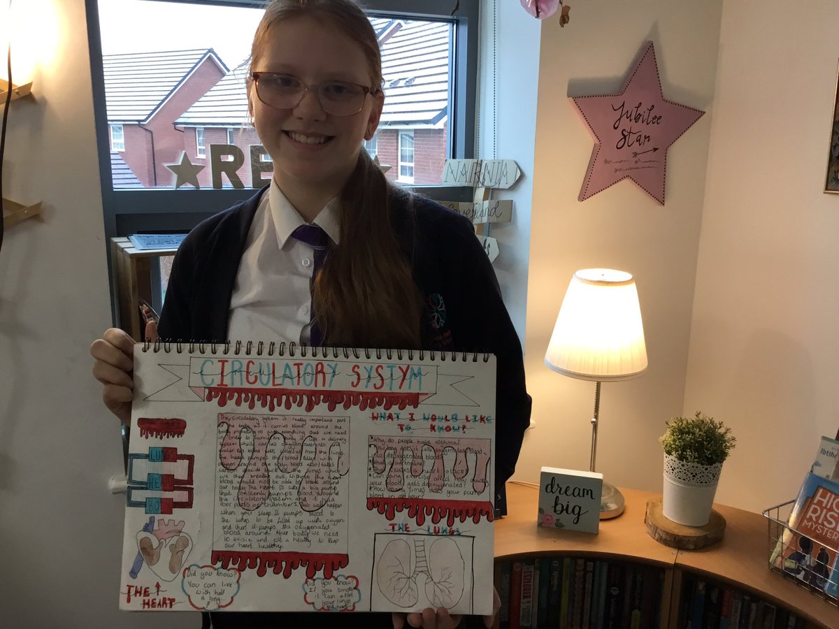 MrsJonesJPPS's tweet photo. We loved learning about the circulatory system this week on our Enrichment Day. We had fun with a respiration drama activity and the presented the information we found out creatively in our Learning Journals! @JubileeParkPS 🌟💜 https://t.co/OR5DrYiQ3d
