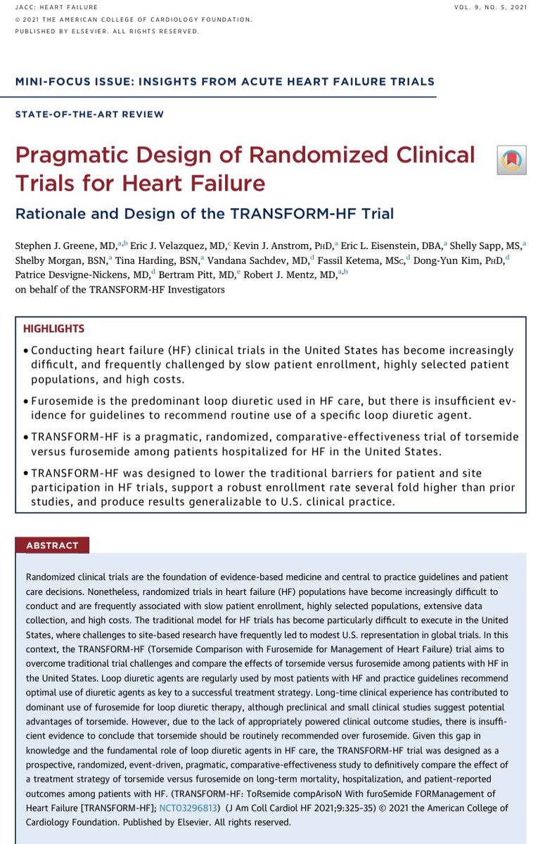 GiuseppeGalati_'s tweet photo. 👆#TRANSFORM_HF
Torasemide vs Furosemide in #AcuteHeartFailure
One of the most interesting #RCT in the field
@hvanspall @WilfriedMullens @FH_Verbrugge @AndreasGevaert @kevin_damman @JJheart_doc @gcfmd @JavedButler1 @MicheleSenni @TomLuscher @DBelardoMD @KardiologieHH @mmamas1973 https://t.co/ZCoP9dgFpK