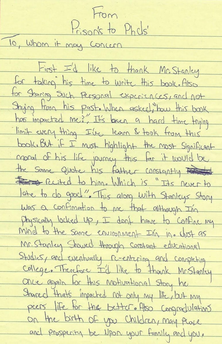 At #P2P we are big on hope, and we know that storytelling can empower others to make a change in their lives.  Thank you, Dorchester County Behavioral Health for offering hope to those in your program through Dr. Andrisse's book. It's never too late to do good!  #prison2pro #DART