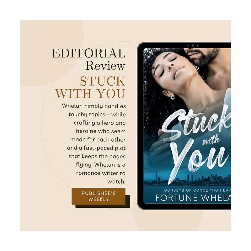 Thank you Publisher's Weekly! Stuck With You releases April 5, 2022 - Pre-order now. Links in bio.
.
.
.
.
#romancearcreaders #romancereadersofbookstagram #sportsromancenovels #hockeyromancebooks #contemporaryromancebooks #contemporaryromancereads #contemporaryromanceauthor