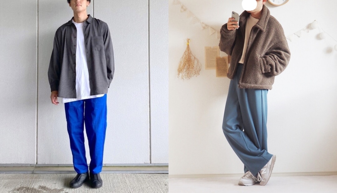 Men Scodecollection 青パンツのメンズコーデ 春になると履きたくなってくる カラーパンツ デニムをはじめとしたブルーは爽やかな雰囲気を演出してくれるので これからの季節に特におすすめですよ T Co Cinvpcjr 青パンツ カラー