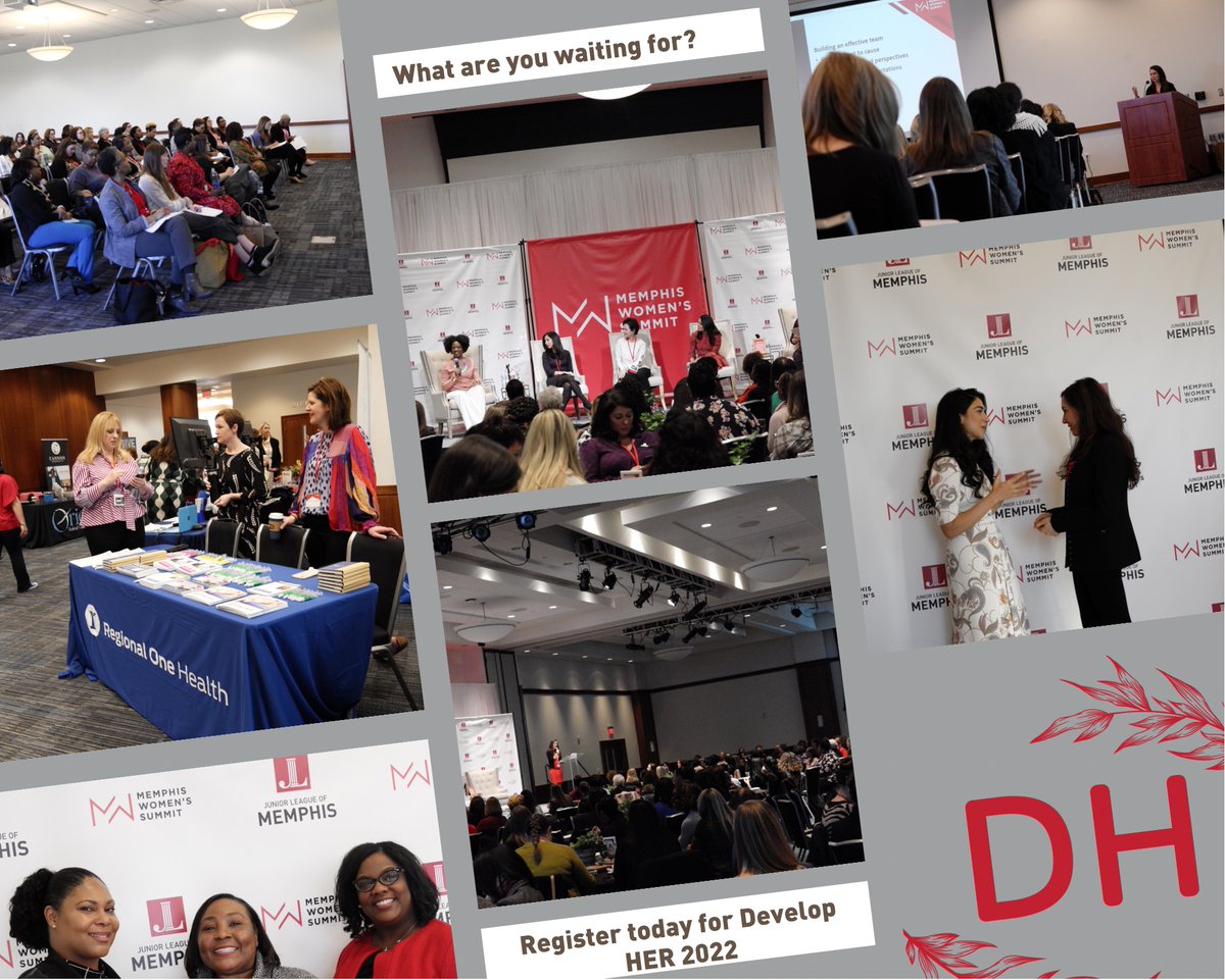 Only two more weeks to buy your Develop H.E.R. ticket and purchase merchandise! 

Tickets: developherws.org/tickets

Merch: bonfire.com/jlmdevelopher

#jlmemphis #developHER #development #women #womensconference #womensempowerment