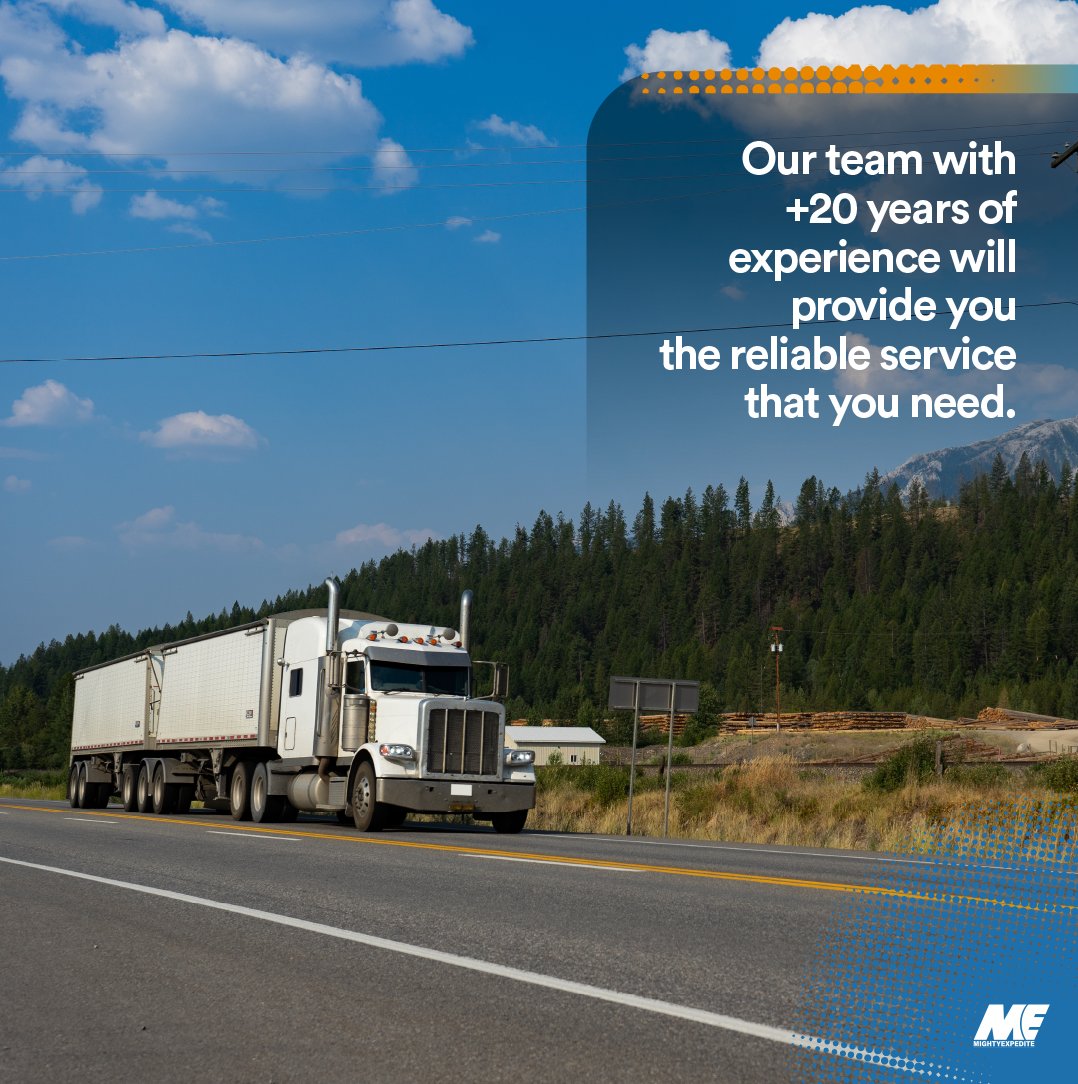 With our proven track record and reputation, Mighty Expedite will help you ship with peace of mind every time! 📦
 
Trust your freight with us!
For questions or quotes, don’t hesitate to contact us 👉 mightyexpedite.com 

#freight #logistics #transportation #shipping