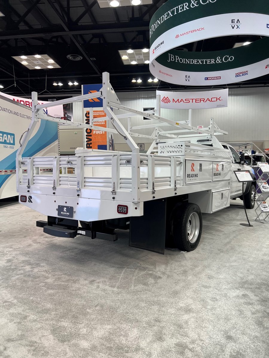 ReadingTruck's tweet photo. Check out our newest concept: the Contractor Body! Stop by and see us at Work Truck Week Booth #5149,  we'd love to hear your feedback! 

#ReadingTruck #ContractorBody #WTW22 https://t.co/kFsCadISVM