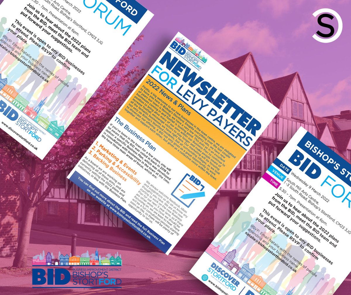SimpsonsCreate's tweet image. Check out the latest newsletter we designed for @StortfordBID 

If you need us to design an advert for your business, may it be print or digital? Please get in touch with the team today &amp;gt; info@simpsonscreative.co.uk